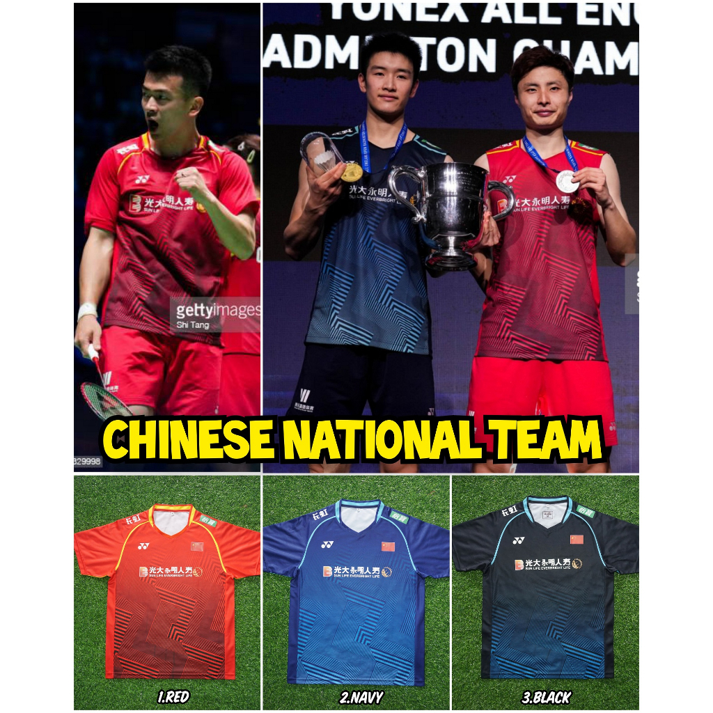 Jersey Badminton China All England 2023 Premium