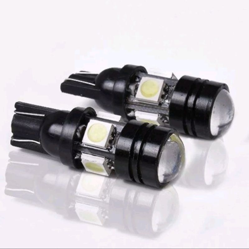 1 PC ไฟ Led Super Bright T10 W5W 196 168 20W 12V 20W พร้อมโปรเจคเตอร์