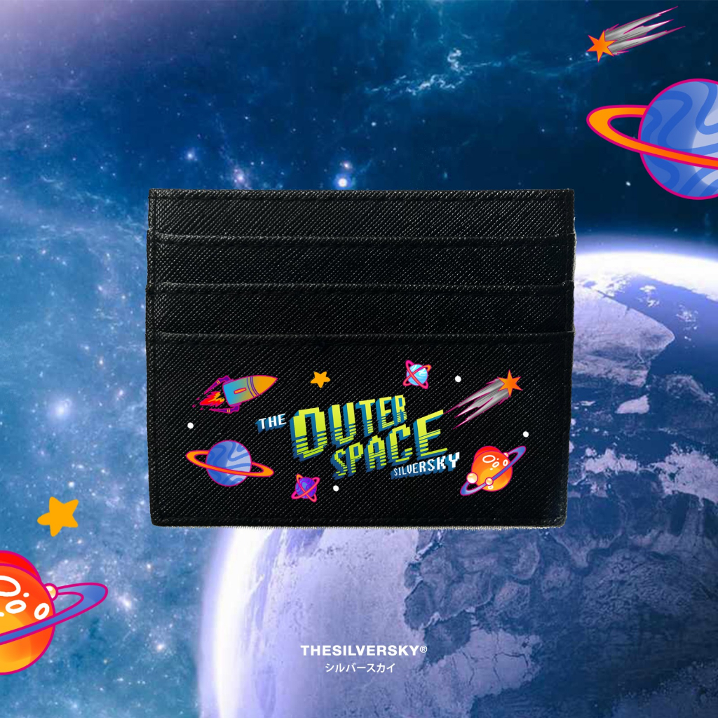 ที่ใส่บัตร Thesilversky Neon Outer Space V2