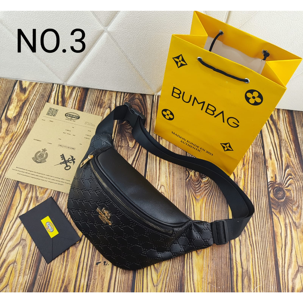 [New Arival] BUMBAG Womens FREE PAPERBAG กระเป๋าคาดเอวแนวทแยง สายปรับได้ความจุขนาดใหญ่ - กระเป๋าคาดเอว FREE PAPERBAG กระเป๋าคาดเอว - กระเป๋าสะพายหนังแท้นําเข้า กระเป๋าคาดเอวผู้ชาย กระเป๋าคาดเอวหนังแท้แบรนด์เนม 191584