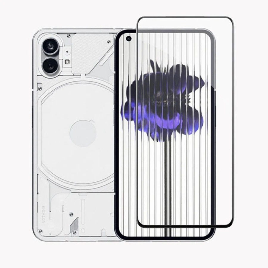 NOTHING PHONE 2A / NOTHING PHONE 2 TEMPERED GLASS FULL COVER TEMPERED FULL