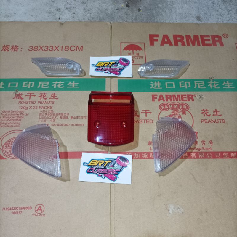 ชุดไมก้าหลัง Shogun R stoplam ziga หน้า Shogun R