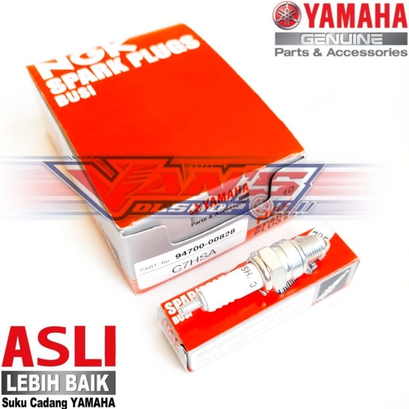 NGK C7HSA SPARK PLUG ALL NOUVO MIO CARBON MIO SOUL FINO CARBON ORIGINAL