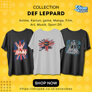 เสื้อยืด Def LEPPARD 30S