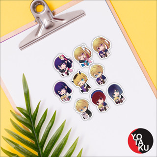 สติกเกอร์ ลายการ์ตูนอนิเมะ Oshi no Ko Series 2 Ai Aqua Ruby YOTAKUSHOP