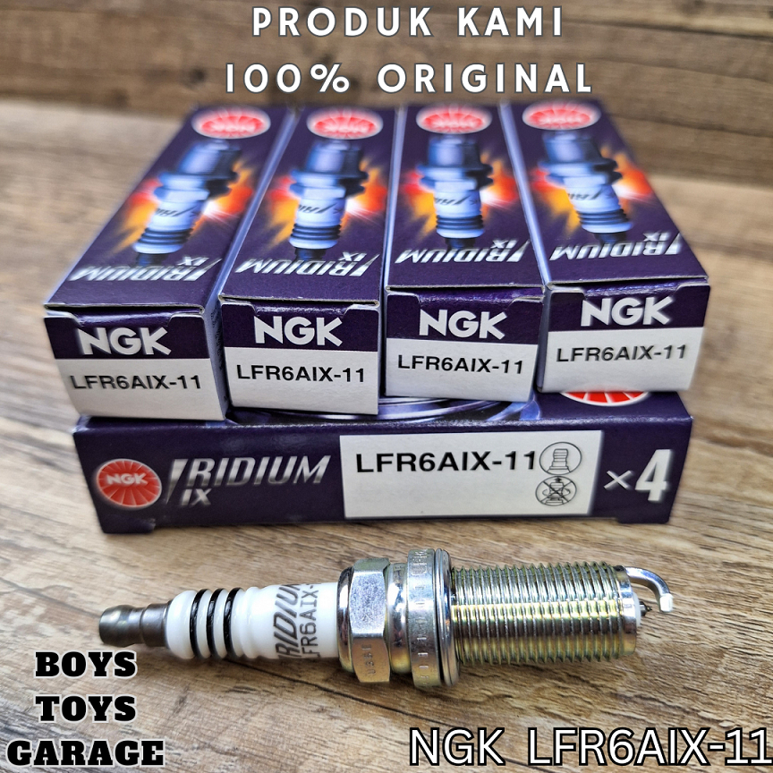 หัวเทียน MESIN Toyota Innova 2.0 Fortuner Prado 2.7 เครื่องยนต์ 1TR-FE และ 2TRFE NGK Iridium IX LFR6