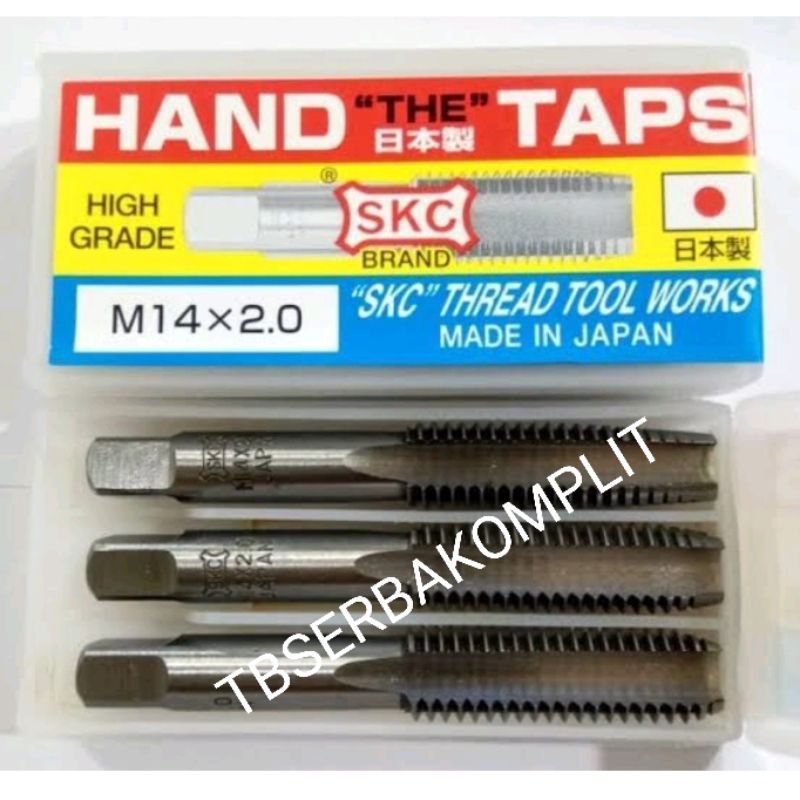 ขวา Handtap SKC ORIGINAL Japan M13x1.0 M13x1.25 M13x1.5 M13x1.75 M14x1.0 M14x1.25 M14x1.5 M14x1.75 M