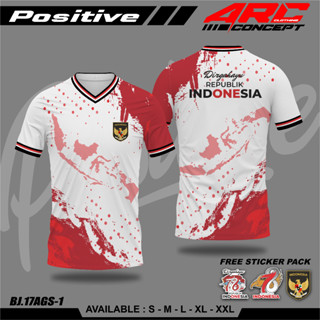 เสื้อยืด พิมพ์ลาย Republic Of Indonesia Anniversary JERSEY RI 78th Anniversary JERSEY คุณภาพสูง