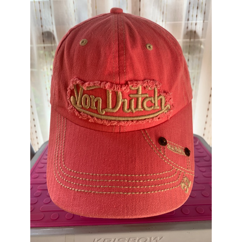 หมวก Von Dutch pink second Cap