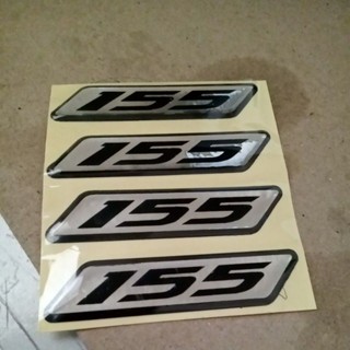 สติกเกอร์นูน ลายสัญลักษณ์ Nmax Nmax 1555th แบบเก่าแก่