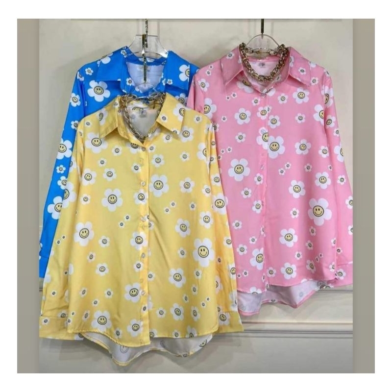 IMPORTED SMILE FLOWER MOTIF BKK TOP