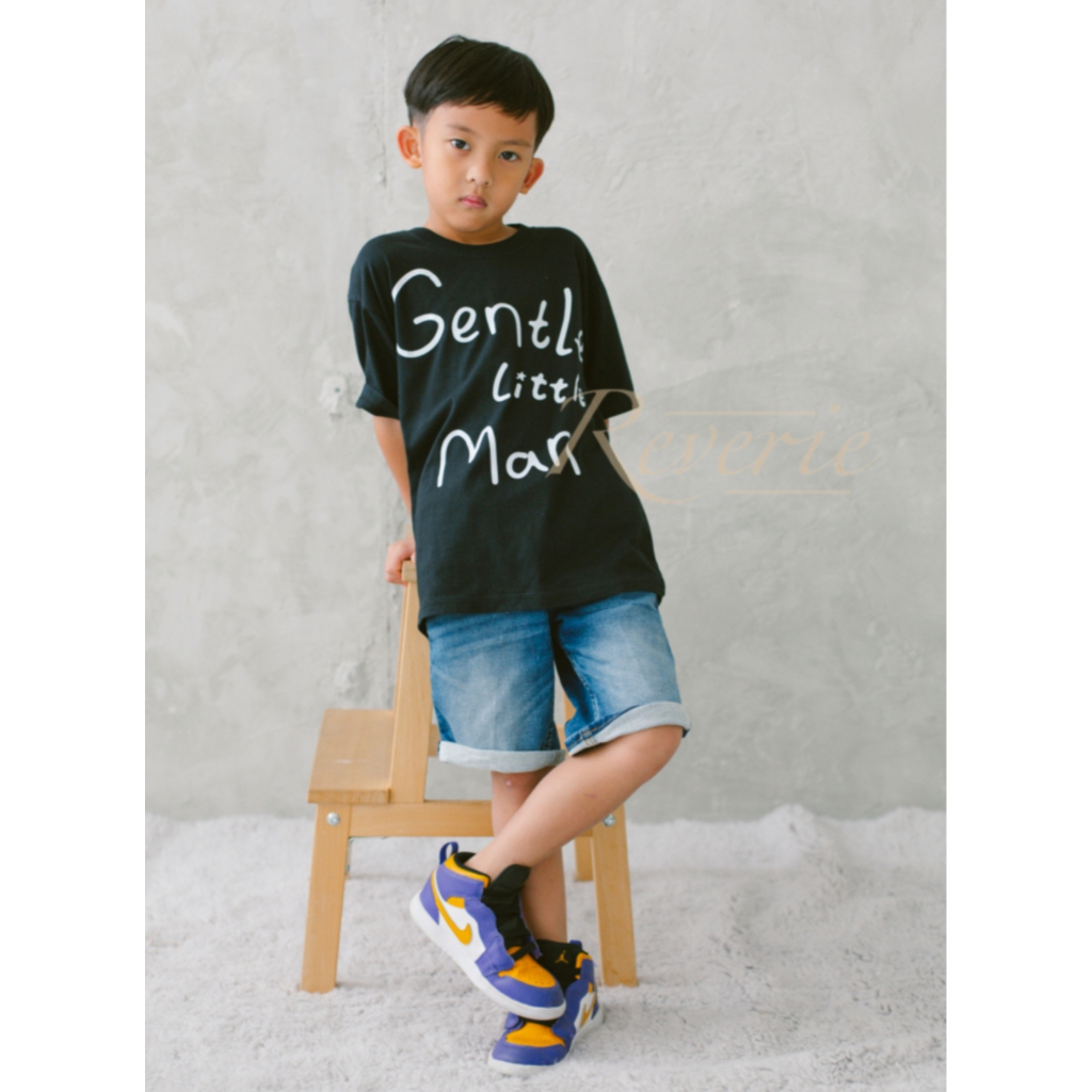 เสื้อยืด GENTLE LITTLE MAN BOYS CLOTHES GENTLE WOMAN เวอร์ชั่นผู้ชาย VIRAL กําลังมาแรง BKK THAILAND
