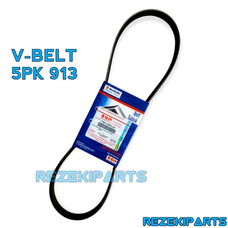 VAN BELT 5PK913 SUZUKI ALL NEW ERTIGA ALTERNATOR 17521-73R0-000