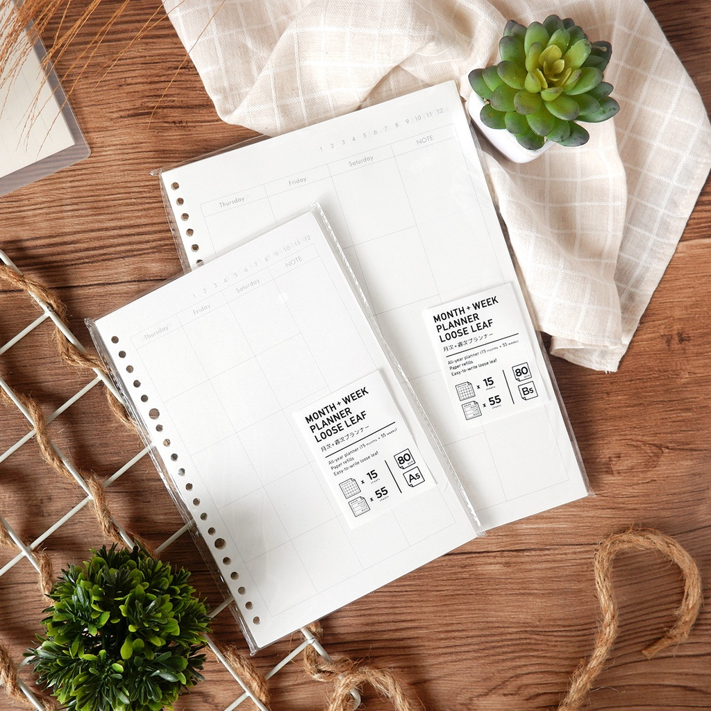 Panmomo Weekly Planner & รายเดือน Planner Weekly & รายเดือน - ATK