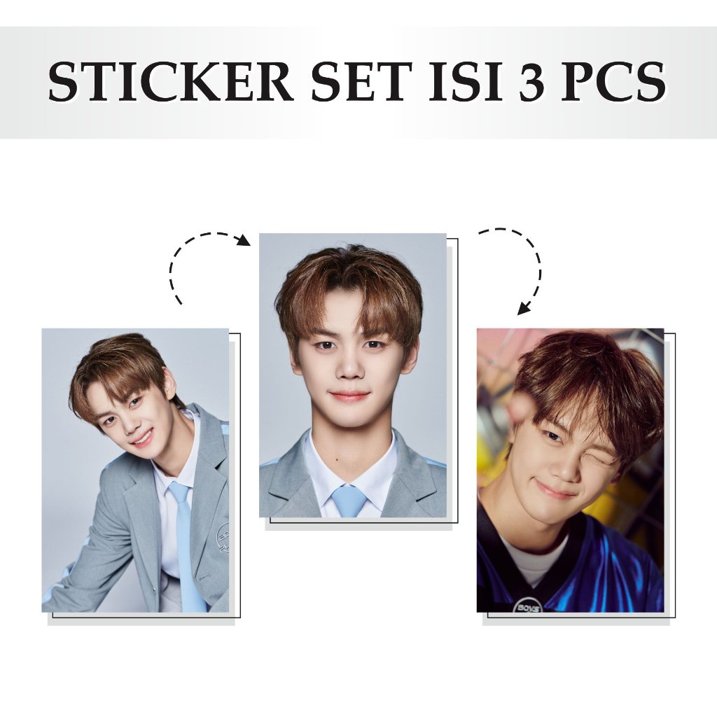 สติ๊กเกอร์ BOYS PLANET KPOP BOYBAND BOYS PLANET