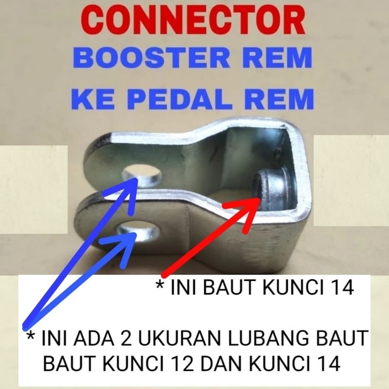 UNIVERSAL Brake BOOSTER CONNECTOR เพื่อเบรก PEDAL