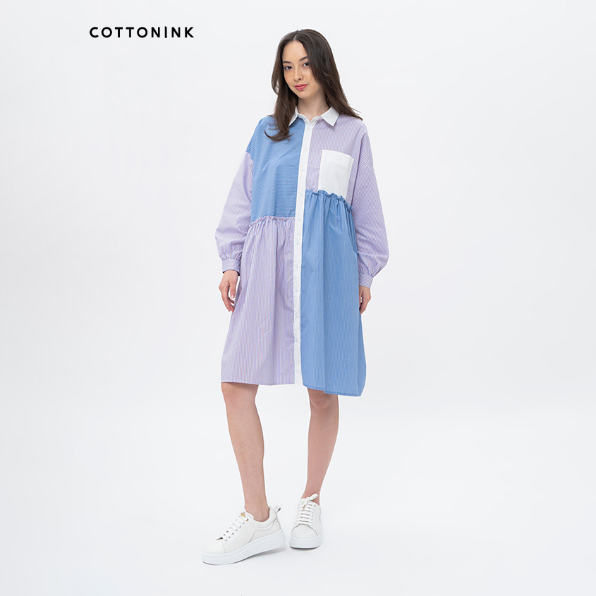 Cottonink - เดรสเชิ้ตผู้หญิง Valana