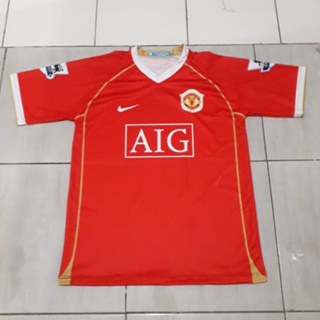 เสื้อกีฬาแขนสั้น ลายทีม Jersey MU UTD 2006