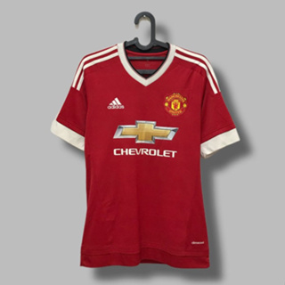 เสื้อกีฬาแขนสั้น ลายทีม Jersey MU UTD 2015