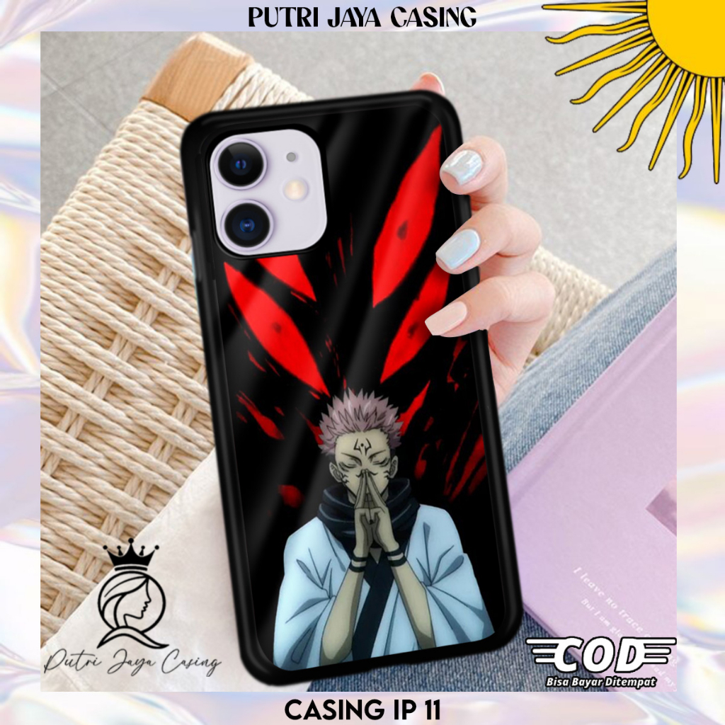 HP IP 11 เคสโทรศัพท์ IP 11 กรณี GMBRSUKUNARYME Motif Hardcase IP Case Softcase Premium Glossy เคสโทร