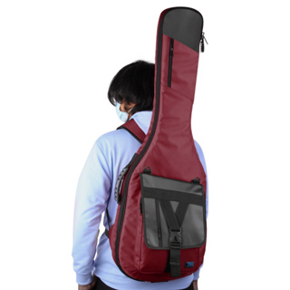 Zorc Official - Jopie | กระเป๋ากีต้าร์ไฟฟ้า | Maroon Bass Gigbag กระเป๋าเบส