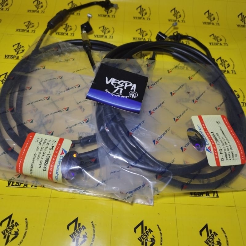 Vespa Matic LX S 125 IGET สายคันเร่งเปิดปิด