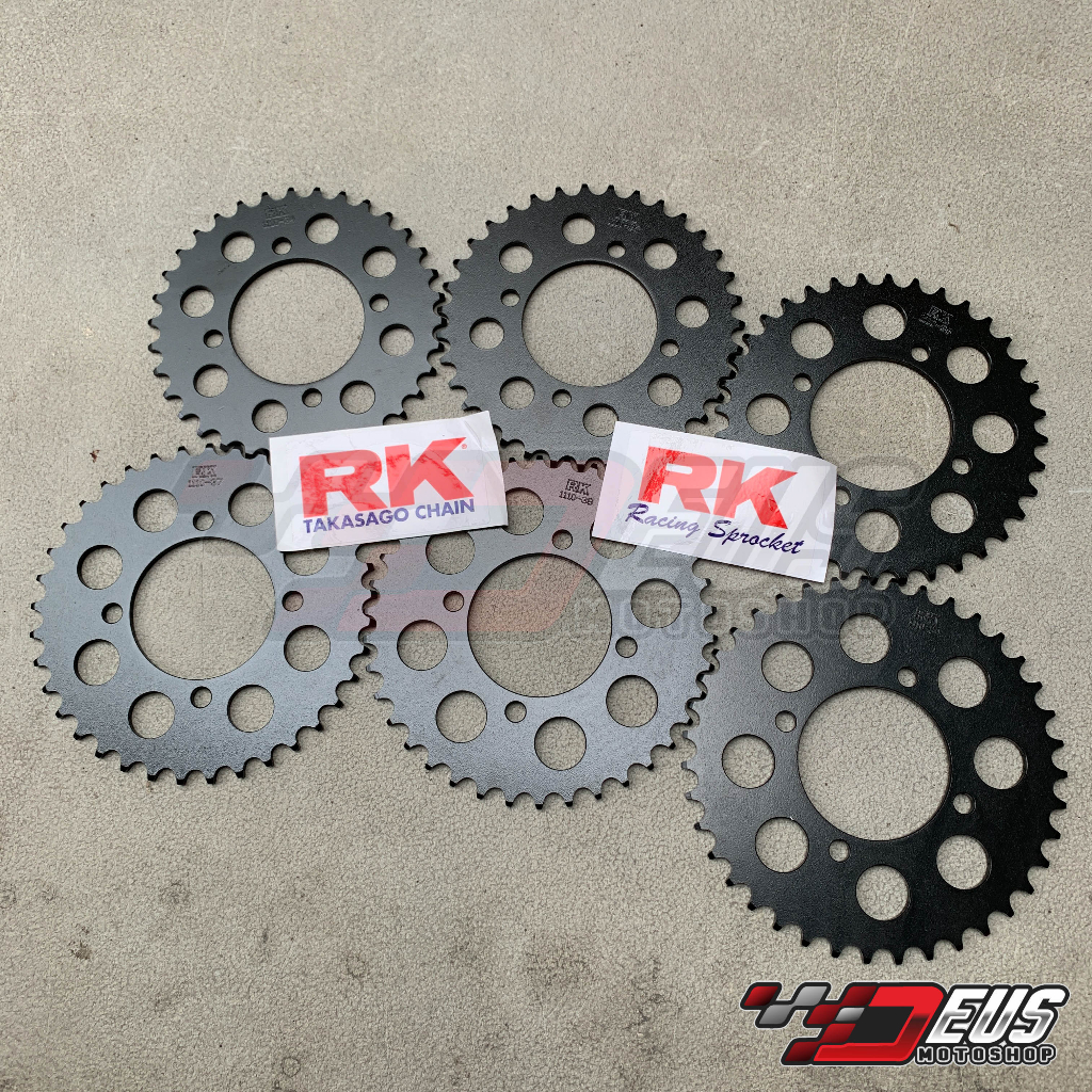 เกียร์หลัง RK Takasago 415 Jupiter Z MX RX King F1ZR Vega 33T 34T 35T 36T 37T 38T 39T / Gear B Racin