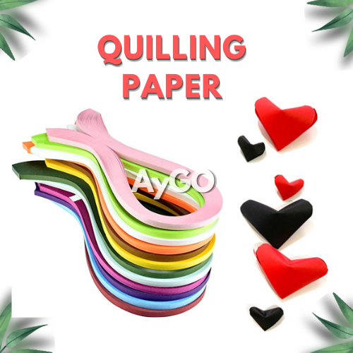 LOVE QUILLING PAPER / QUILLING PAPER / ORIGAMI