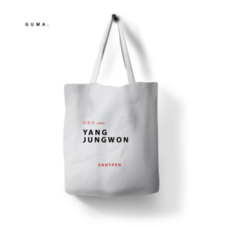 ใหม่ TOTEBAG กระเป๋าผ้าแคนวาส พรีเมี่ยม สไตล์เกาหลี สําหรับผู้หญิง