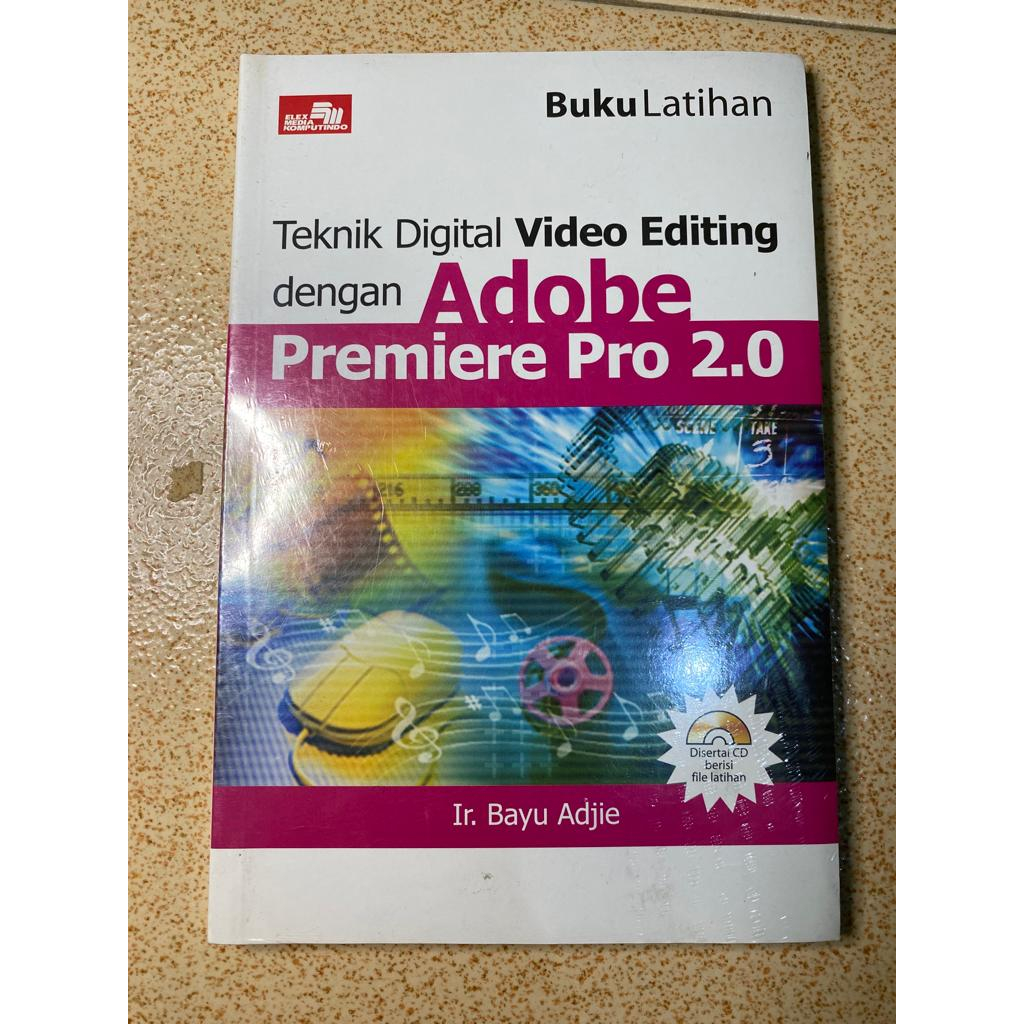 ใหม่ DIGITAL TECHNIQUE BOOK VIDEO EDITING พร้อม ADDBE PREMIERE PRO 2.0 COLLECTORS