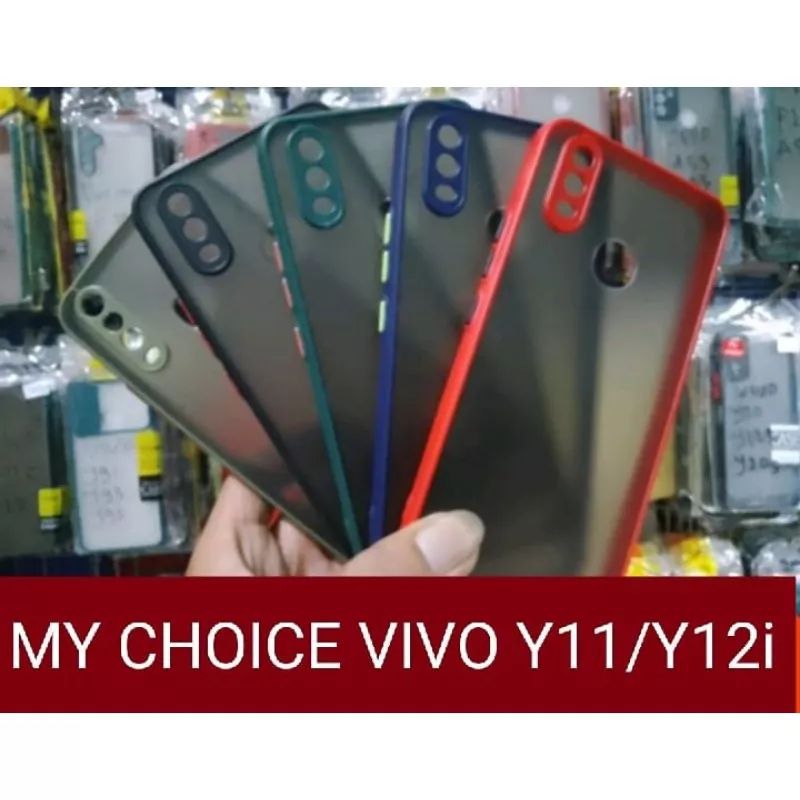 เคส Vivo V11/Y12i Softcase My Choice Original +Camera Protector