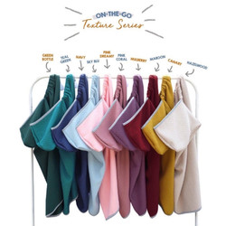 Maison Elmesa ผ้าห่มเด็กมัลติฟังก์ชั่นบน Go ผ้าห่มเด็กผ้าเช็ดตัวหมวกเด็กสามารถใช้ได้สําหรับออกไปเด็ก