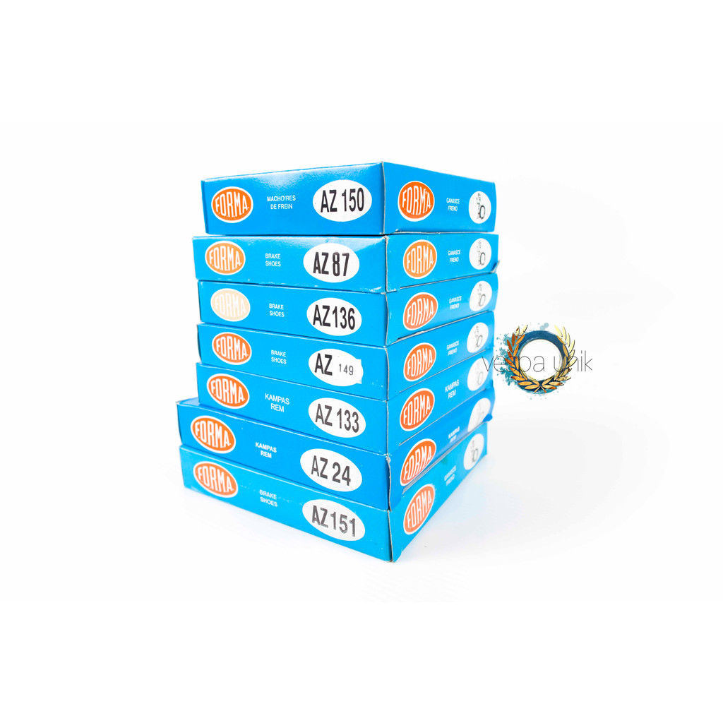 ผ้าเบรคเวสป้า ยี่ห้อ Forma