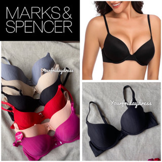 Marks and Spencer Comfort Devotion ชุดชั้นใน บราไร้รอยต่อ นําเข้า BH ไร้รอยต่อ ทุกวัน สีนู้ด เทา ดํา พื้นฐาน เสื้อชั้นใน มีโครง rumah BH kaos ชุดชั้นใน ผู้หญิง ลายทาง รองรับหน้าอกเล็ก และใหญ่ ใส่สบาย ทุกวัน