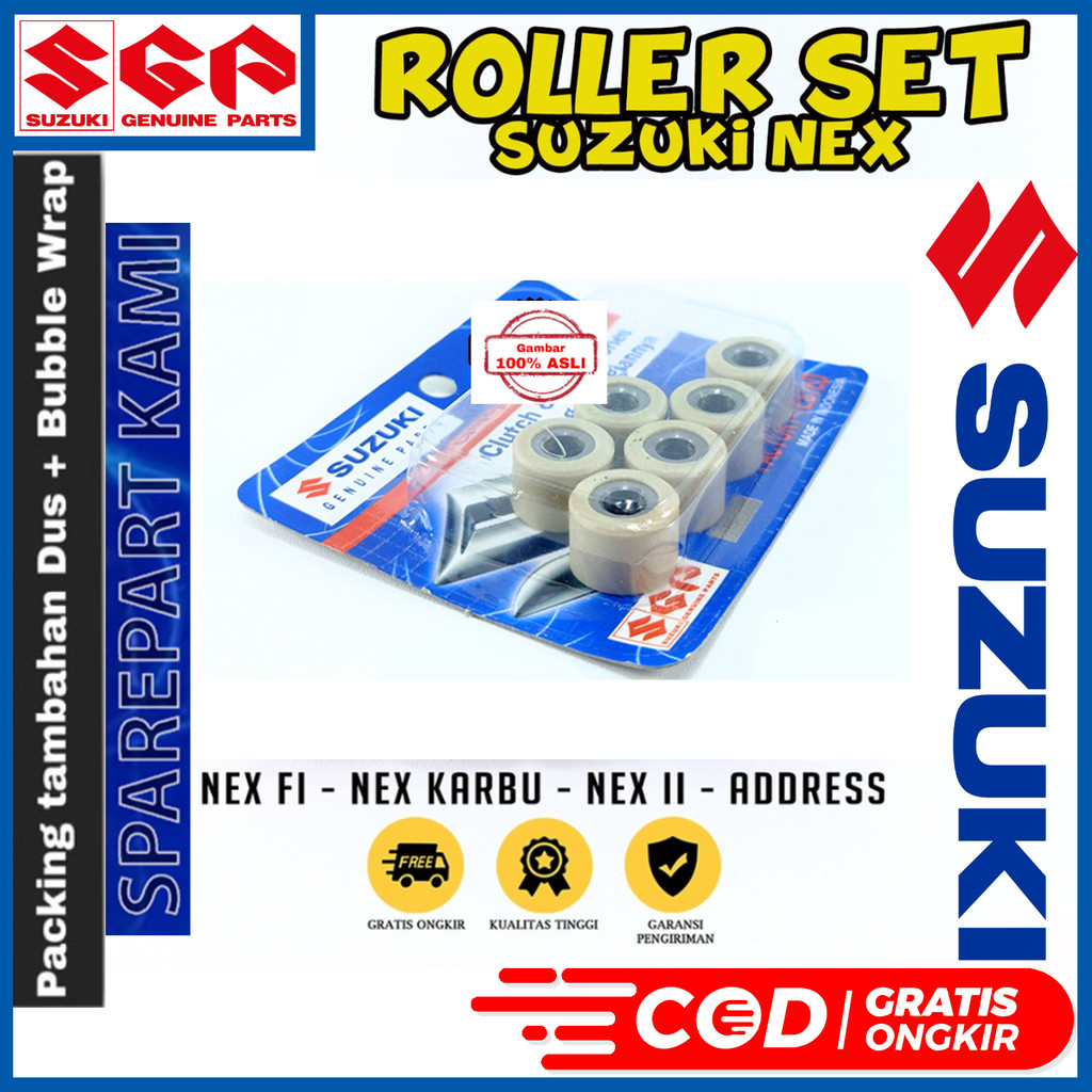 ROLLER SUZUKI NEX 1 2 110 CARBON Fi OLD / ADDRESS 10 GRAM - รูปที่ 3