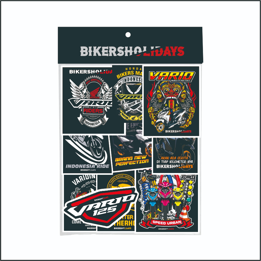 สติ๊กเกอร์ Honda Vario Bikers/สติ๊กเกอร์ Vario Bikers/สติ๊กเกอร์ Honda Vario Brotherhood