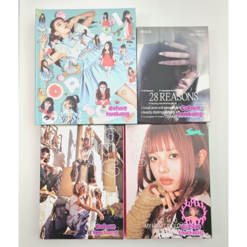 อัลบั้มเท่านั้น Red Velvet Rookie Seulgi Cover Version 28 Reasons Special Good Ver New Jeans NewJean