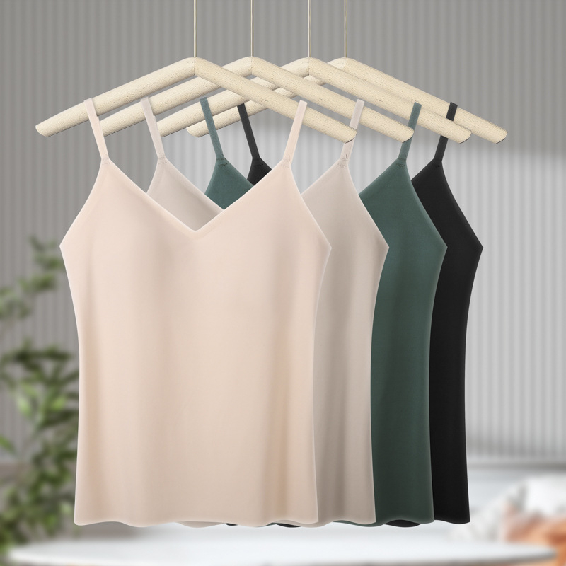 เสื้อชั้นในผ้าไหมน้ําแข็ง เสื้อกล้าม เจ3381