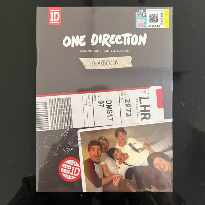 Cd One Direction Take Me Home Yearbook Limited Edition