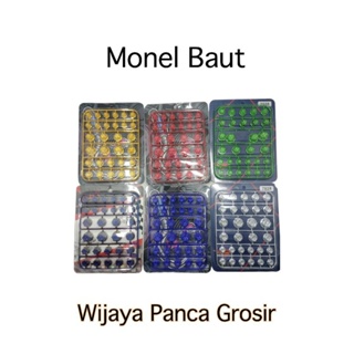 Monel probolt Bolts senua ฝาครอบสลักเกลียวรถจักรยานยนต์ ขนาด 8-10-12-14 สําหรับรถจักรยานยนต์ MJ55 ทุกรุ่น