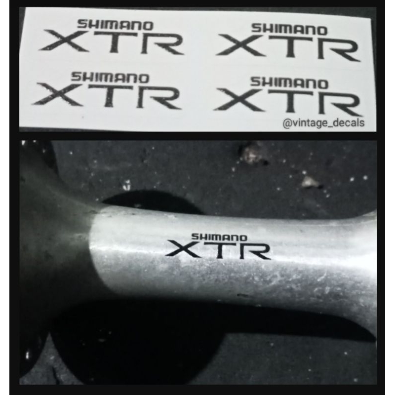 [waterslide ] รูปลอก repro hub shimano deore XT M732 M730 DX M650 105 XTR ulttegra