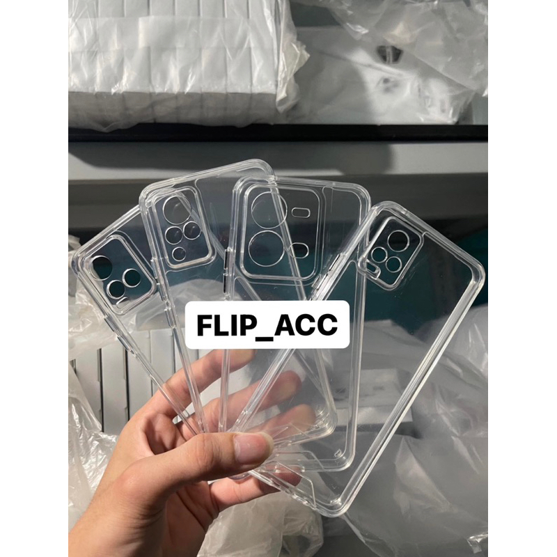 เคสใส อะคริลิค ทหาร Drop Camera Protection Vivo Y18 / Y03 - Y22 - Y35 2022 - Y51 2020 - Y51A - Y53s 