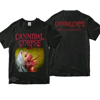 เสื้อยืด CANNIBAL CORPSE 2 Violence unimagined Premium tshirt death metal kaos band