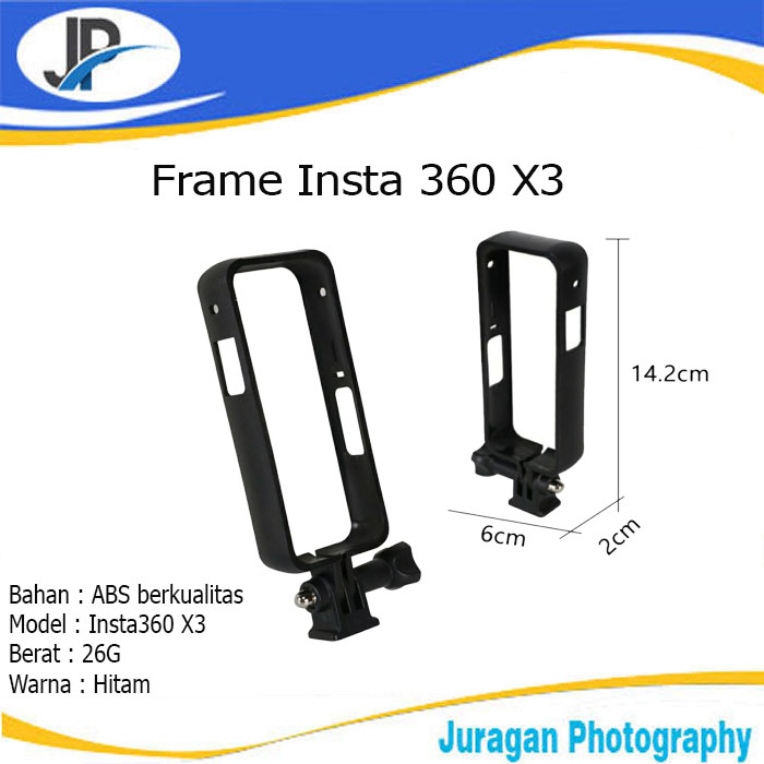 Insta 360 X3 กรอบ / Insta 360 X3 กรอบพลาสติก / ป้องกันรอยขีดข่วน Insta 360 X3 / Insta 360 X3 เคสซิลิ