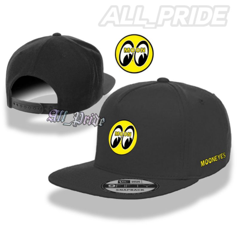 หมวก snapback พรีเมี่ยม/หมวกแข่งฮิปฮอปชายหญิง/MOONEYES