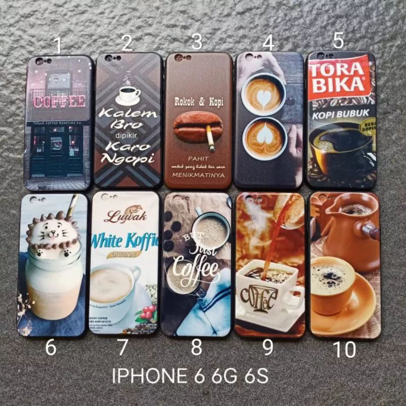 6 6G 6S iphon image Case with boy motif (2 motifs) softcase softshell ปลอกซิลิโคน