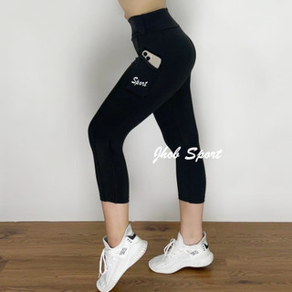 Legging Pendek Jumbo/Celana Legging Olahraga Wanita/Legging Senam Murah/Bawahan Olahraga Jumbo