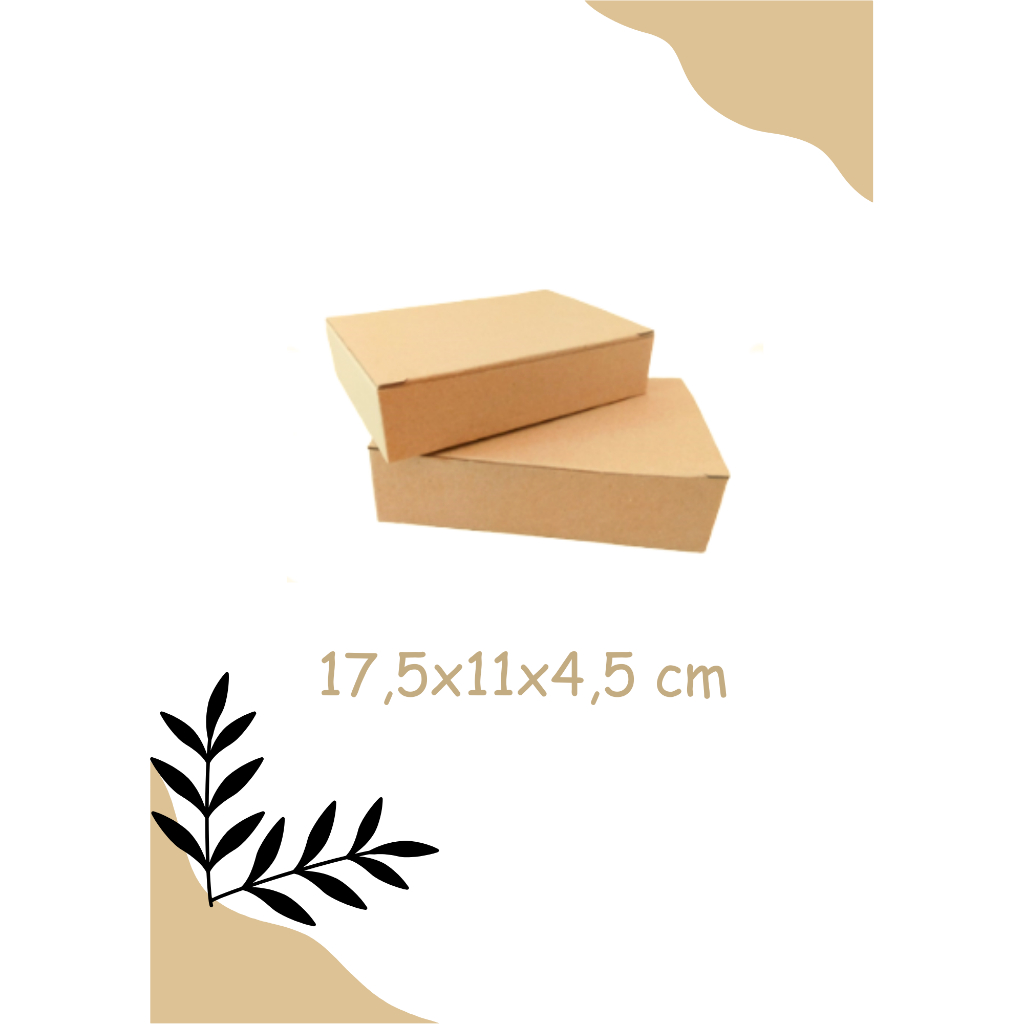 CARDBOARD / กล่องแพ็ค / HAMPERS / GIFT SIZE 17.5x11x4.5 cm (MIN 10 ชิ้น)