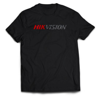 Hikvision เสื้อยืดลําลอง สําหรับผู้ชาย ผู้หญิง แขนสั้น คอกลม พิมพ์ลาย CCTV Technician เหมาะกับทุกเพศ