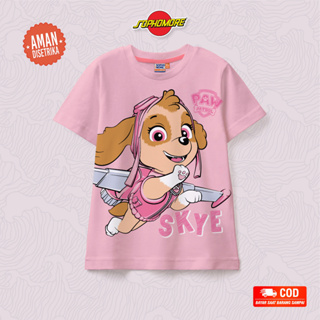 Sophomore เสื้อยืด ลาย Paw Patrol SKYE สําหรับเด็กผู้หญิง (อายุ 2-5 ปี)